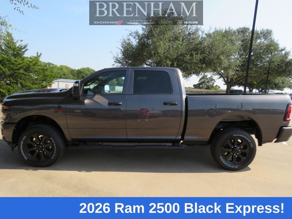 2026 RAM Ram 2500 RAM 2500 BLACK EXPRESS CREW CAB 4X4 6'4' BOX
