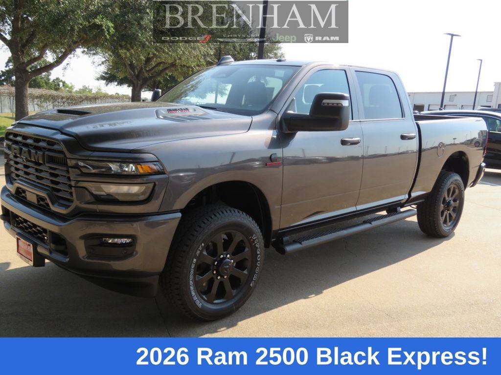 2026 RAM Ram 2500 RAM 2500 BLACK EXPRESS CREW CAB 4X4 6'4' BOX