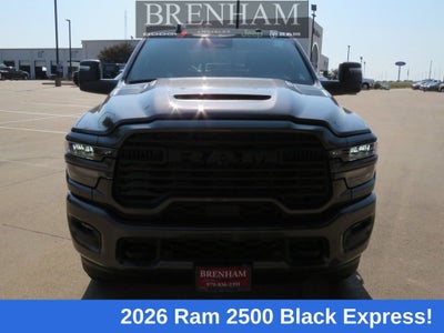 2026 RAM Ram 2500 RAM 2500 BLACK EXPRESS CREW CAB 4X4 6'4' BOX