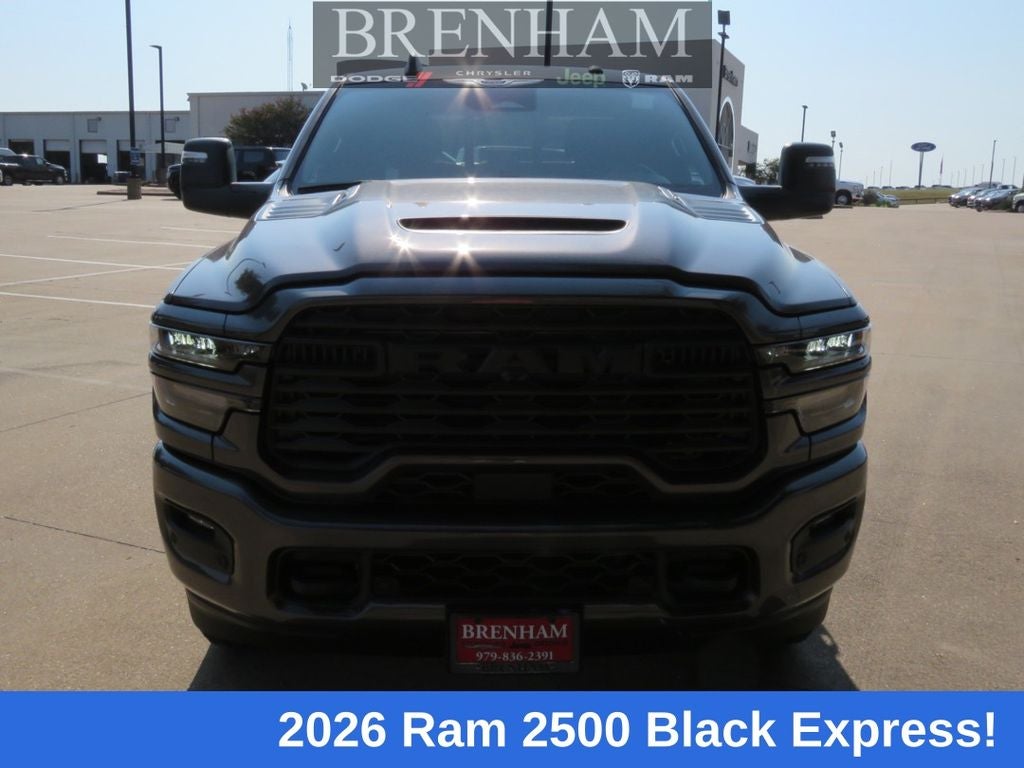 2026 RAM Ram 2500 RAM 2500 BLACK EXPRESS CREW CAB 4X4 6'4' BOX