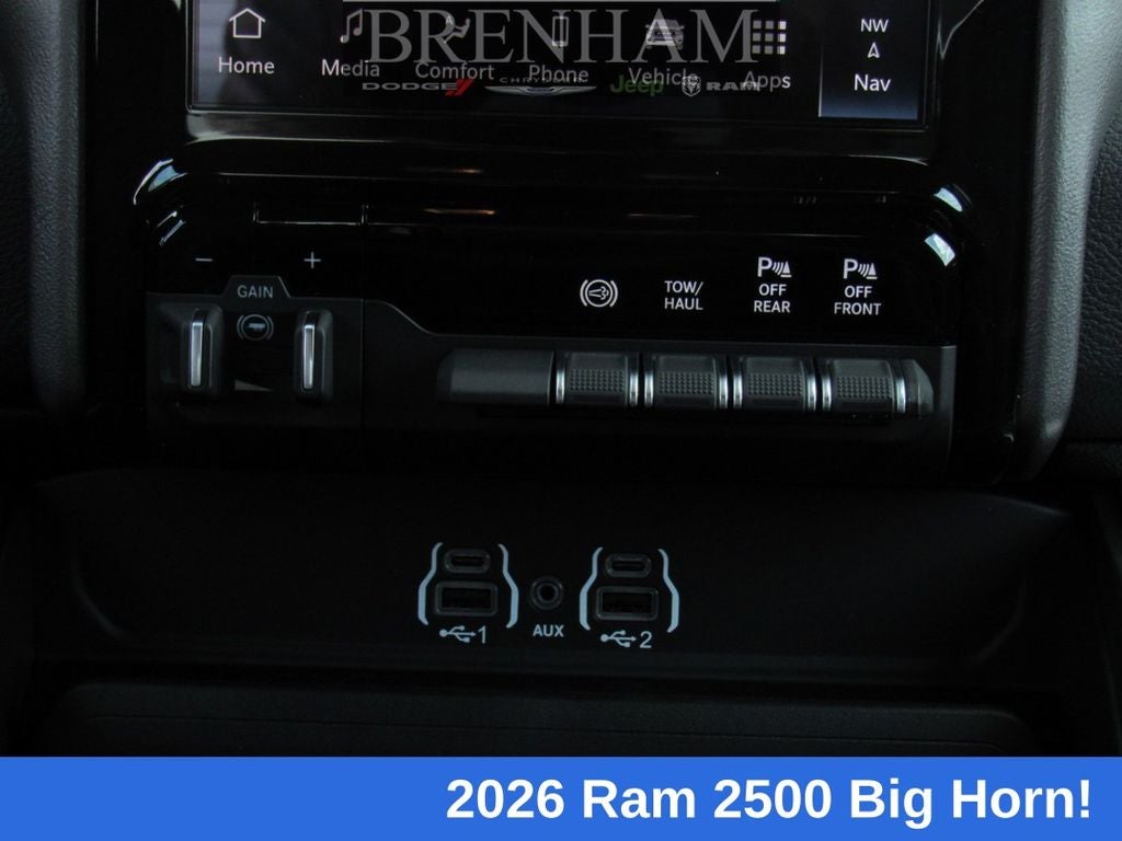2026 RAM Ram 2500 RAM 2500 LONE STAR CREW CAB 4X4 6'4' BOX