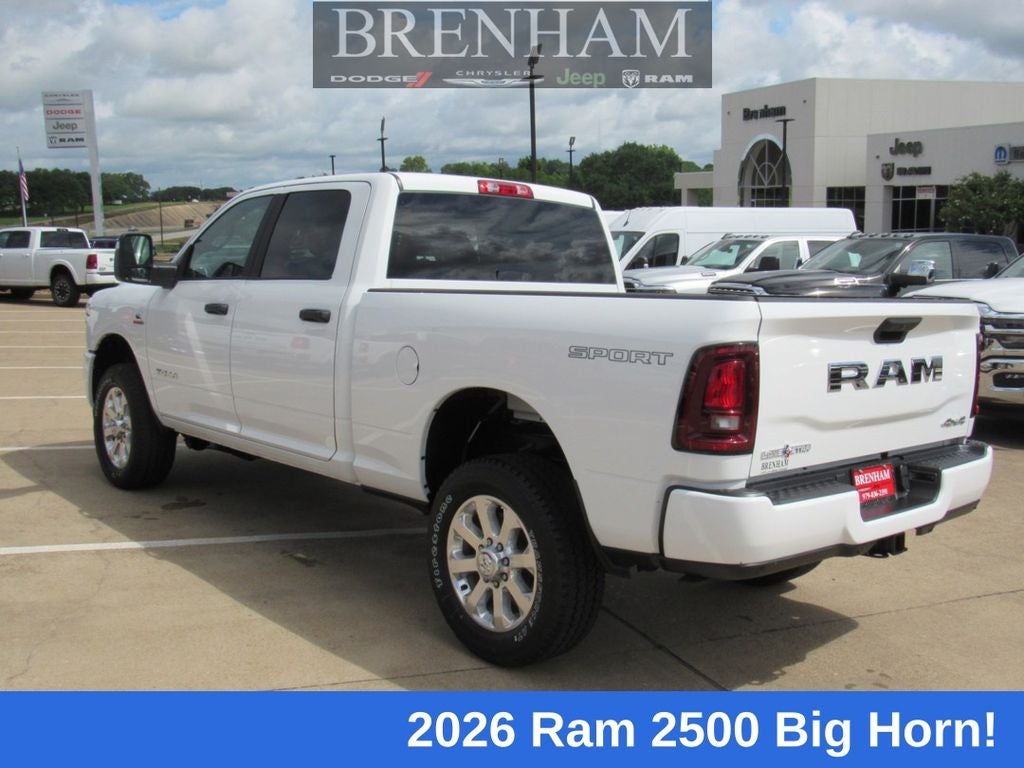 2026 RAM Ram 2500 RAM 2500 LONE STAR CREW CAB 4X4 6'4' BOX