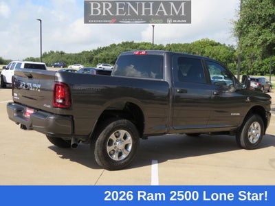 2026 RAM Ram 2500 RAM 2500 LONE STAR CREW CAB 4X4 6'4' BOX