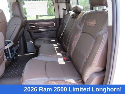 2026 RAM Ram 2500 RAM 2500 LIMITED LONGHORN CREW CAB 4X4 6'4' BOX