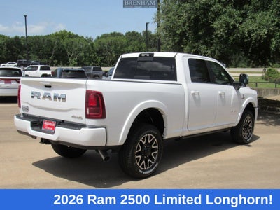 2026 RAM Ram 2500 RAM 2500 LIMITED LONGHORN CREW CAB 4X4 6'4' BOX