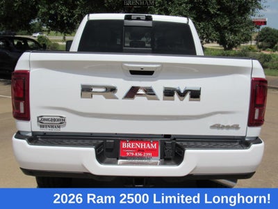 2026 RAM Ram 2500 RAM 2500 LIMITED LONGHORN CREW CAB 4X4 6'4' BOX