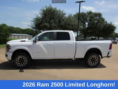 2026 RAM Ram 2500 RAM 2500 LIMITED LONGHORN CREW CAB 4X4 6'4' BOX