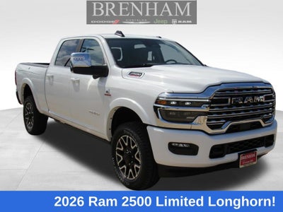 2026 RAM Ram 2500 RAM 2500 LIMITED LONGHORN CREW CAB 4X4 6'4' BOX