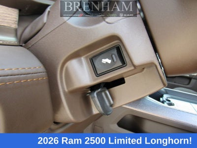 2026 RAM Ram 2500 RAM 2500 LIMITED LONGHORN CREW CAB 4X4 6'4' BOX