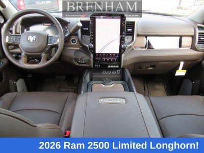 2026 RAM Ram 2500 RAM 2500 LIMITED LONGHORN CREW CAB 4X4 6'4' BOX