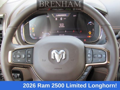 2026 RAM Ram 2500 RAM 2500 LIMITED LONGHORN CREW CAB 4X4 6'4' BOX