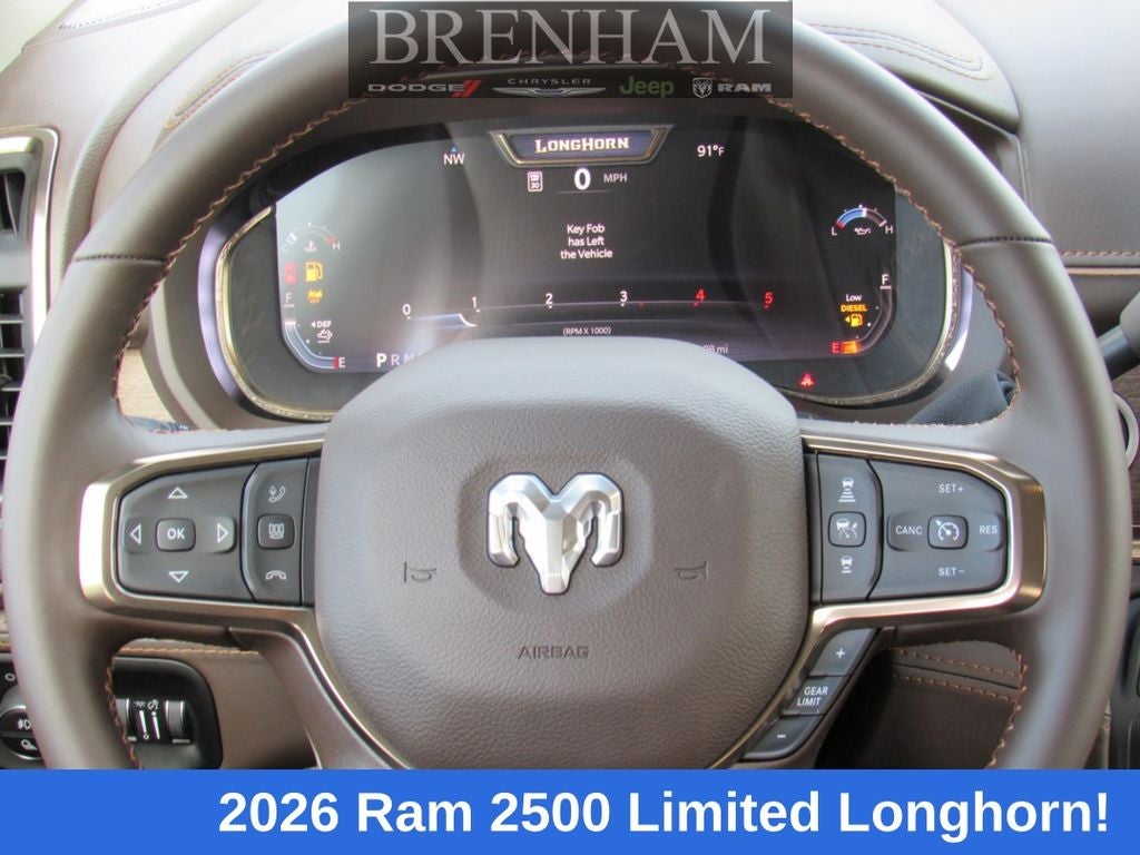 2026 RAM Ram 2500 RAM 2500 LIMITED LONGHORN CREW CAB 4X4 6'4' BOX
