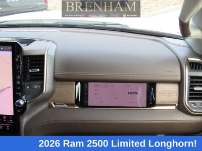 2026 RAM Ram 2500 RAM 2500 LIMITED LONGHORN CREW CAB 4X4 6'4' BOX