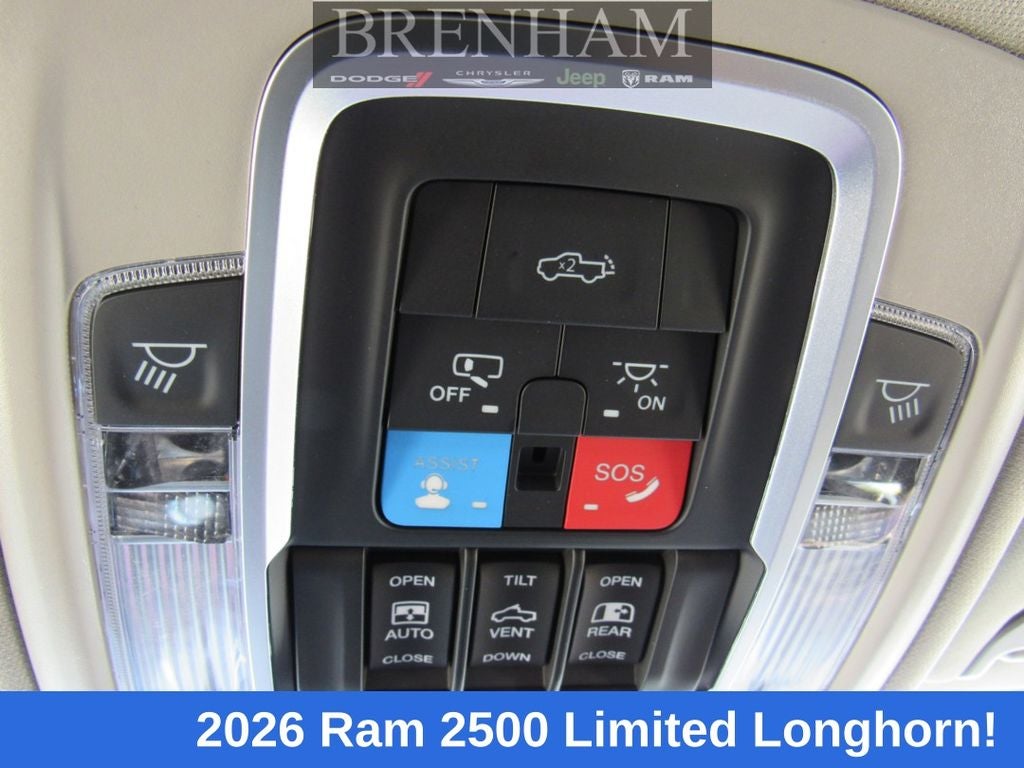 2026 RAM Ram 2500 RAM 2500 LIMITED LONGHORN CREW CAB 4X4 6'4' BOX