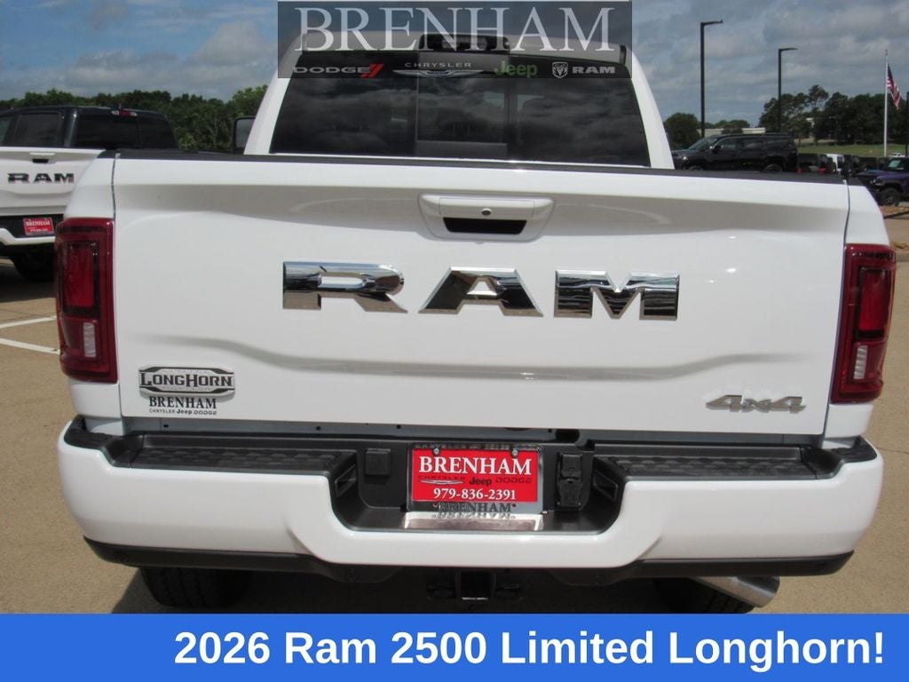 2026 RAM Ram 2500 RAM 2500 LIMITED LONGHORN CREW CAB 4X4 6'4' BOX
