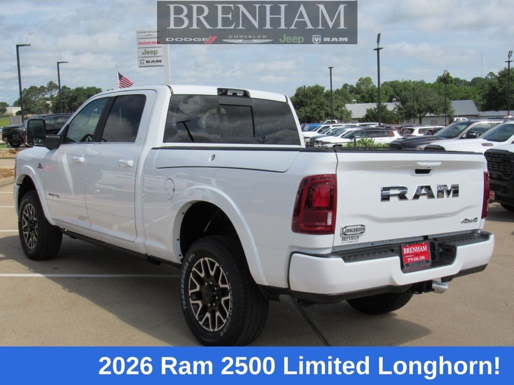 2026 RAM Ram 2500 RAM 2500 LIMITED LONGHORN CREW CAB 4X4 6'4' BOX