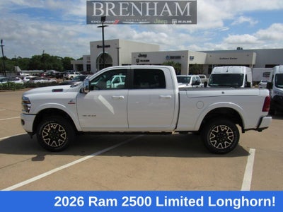 2026 RAM Ram 2500 RAM 2500 LIMITED LONGHORN CREW CAB 4X4 6'4' BOX