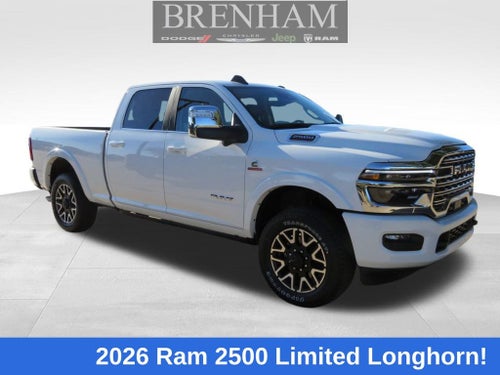 2026 RAM Ram 2500 RAM 2500 LIMITED LONGHORN CREW CAB 4X4 6'4' BOX