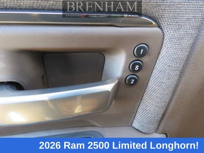 2026 RAM Ram 2500 RAM 2500 LIMITED LONGHORN CREW CAB 4X4 6'4' BOX