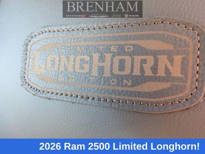 2026 RAM Ram 2500 RAM 2500 LIMITED LONGHORN CREW CAB 4X4 6'4' BOX