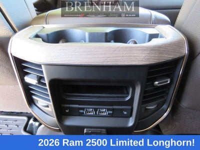 2026 RAM Ram 2500 RAM 2500 LIMITED LONGHORN CREW CAB 4X4 6'4' BOX