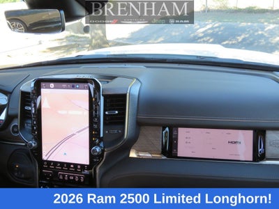2026 RAM Ram 2500 RAM 2500 LIMITED LONGHORN CREW CAB 4X4 6'4' BOX