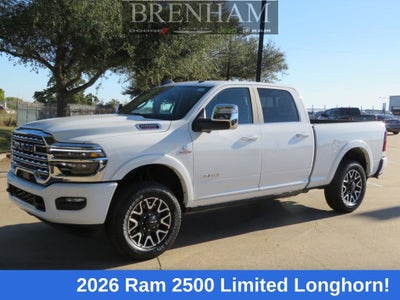 2026 RAM Ram 2500 RAM 2500 LIMITED LONGHORN CREW CAB 4X4 6'4' BOX