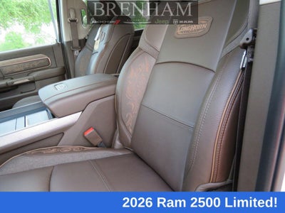2026 RAM Ram 2500 RAM 2500 LIMITED LONGHORN MEGA CAB 4X4 6'4' BOX