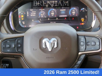 2026 RAM Ram 2500 RAM 2500 LIMITED LONGHORN MEGA CAB 4X4 6'4' BOX