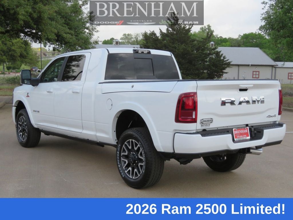 2026 RAM Ram 2500 RAM 2500 LIMITED LONGHORN MEGA CAB 4X4 6'4' BOX