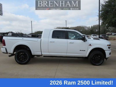 2026 RAM Ram 2500 RAM 2500 LIMITED MEGA CAB 4X4 6'4' BOX