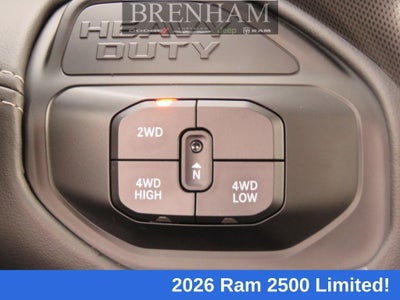 2026 RAM Ram 2500 RAM 2500 LIMITED MEGA CAB 4X4 6'4' BOX