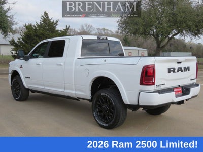 2026 RAM Ram 2500 RAM 2500 LIMITED MEGA CAB 4X4 6'4' BOX