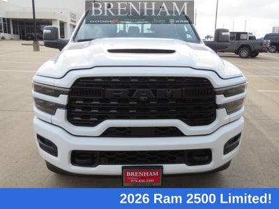 2026 RAM Ram 2500 RAM 2500 LIMITED MEGA CAB 4X4 6'4' BOX