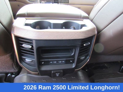 2026 RAM Ram 2500 RAM 2500 LIMITED LONGHORN MEGA CAB 4X4 6'4' BOX