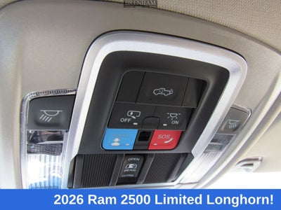 2026 RAM Ram 2500 RAM 2500 LIMITED LONGHORN MEGA CAB 4X4 6'4' BOX
