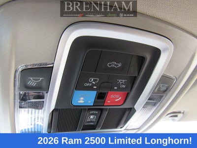 2026 RAM Ram 2500 RAM 2500 LIMITED LONGHORN MEGA CAB 4X4 6'4' BOX