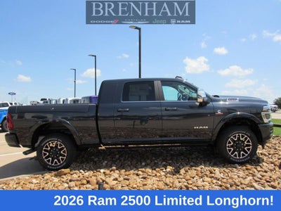 2026 RAM Ram 2500 RAM 2500 LIMITED LONGHORN MEGA CAB 4X4 6'4' BOX