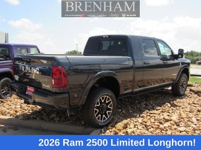2026 RAM Ram 2500 RAM 2500 LIMITED LONGHORN MEGA CAB 4X4 6'4' BOX
