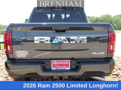 2026 RAM Ram 2500 RAM 2500 LIMITED LONGHORN MEGA CAB 4X4 6'4' BOX