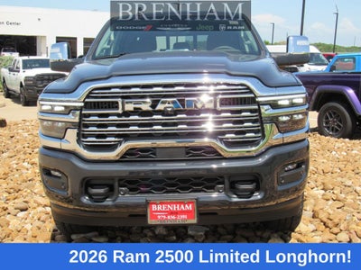 2026 RAM Ram 2500 RAM 2500 LIMITED LONGHORN MEGA CAB 4X4 6'4' BOX