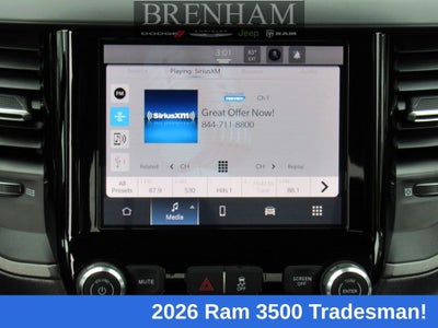 2026 RAM Ram 3500 RAM 3500 TRADESMAN CREW CAB 4X4 8' BOX