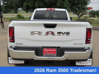 2026 RAM Ram 3500 RAM 3500 TRADESMAN CREW CAB 4X4 8' BOX
