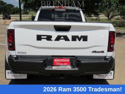 2026 RAM Ram 3500 RAM 3500 TRADESMAN CREW CAB 4X4 8' BOX