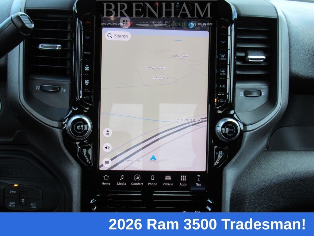 2026 RAM Ram 3500 RAM 3500 TRADESMAN CREW CAB 4X4 8' BOX