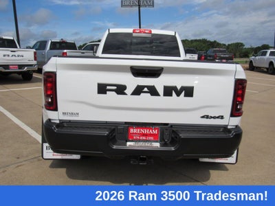 2026 RAM Ram 3500 RAM 3500 TRADESMAN CREW CAB 4X4 8' BOX