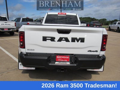 2026 RAM Ram 3500 RAM 3500 TRADESMAN CREW CAB 4X4 8' BOX