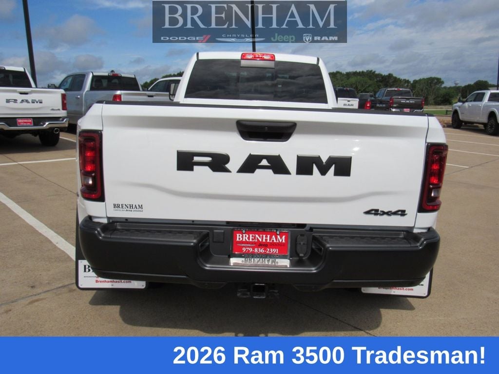 2026 RAM Ram 3500 RAM 3500 TRADESMAN CREW CAB 4X4 8' BOX