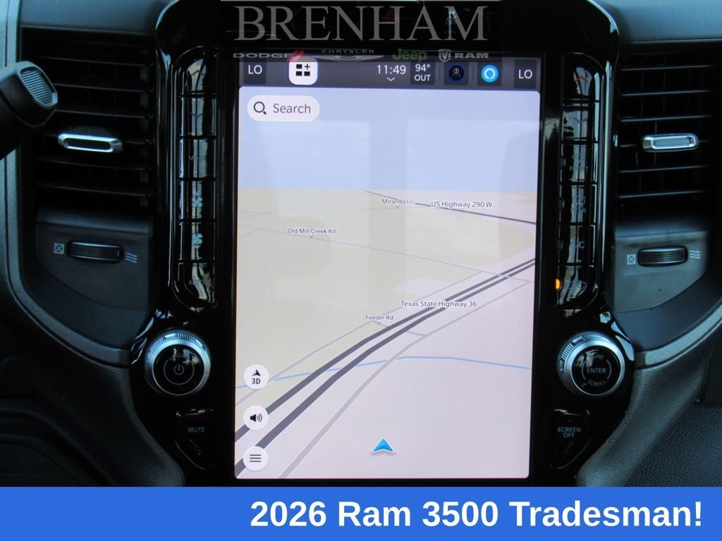 2026 RAM Ram 3500 RAM 3500 TRADESMAN CREW CAB 4X4 8' BOX