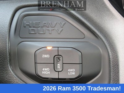 2026 RAM Ram 3500 RAM 3500 TRADESMAN CREW CAB 4X4 8' BOX